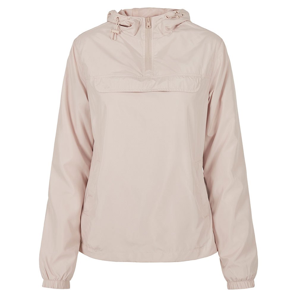 build your brand basic pull over hoodie rose l femme
