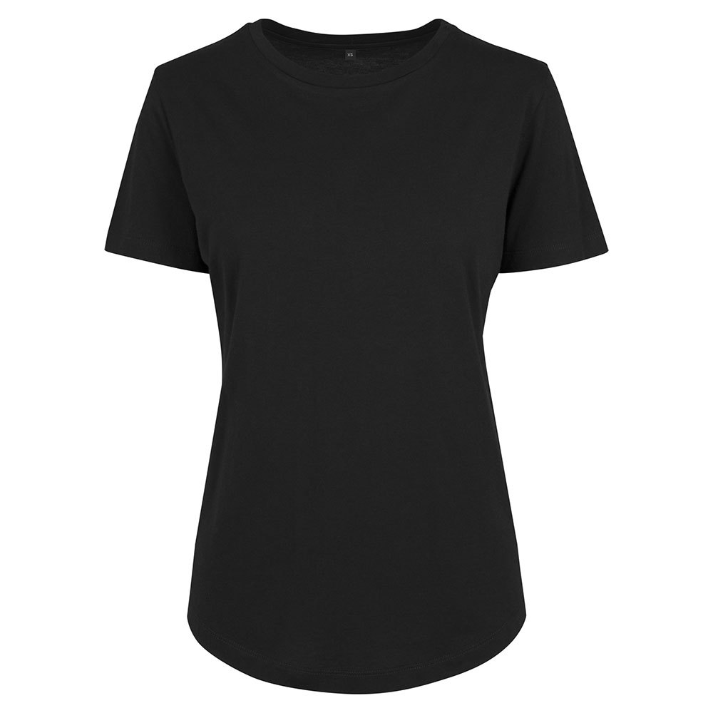 build your brand fit short sleeve crew neck t-shirt noir m femme