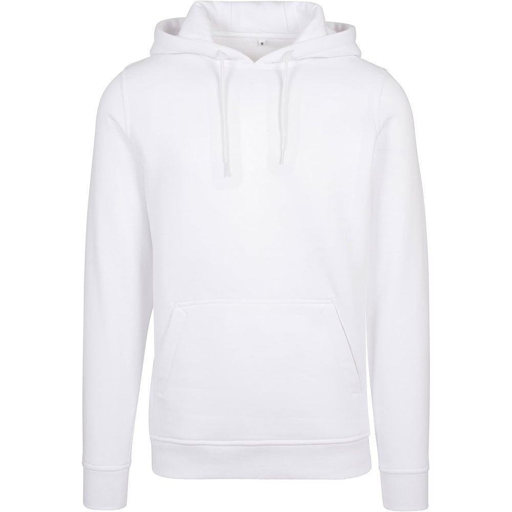 build your brand organic hoodie blanc xl homme