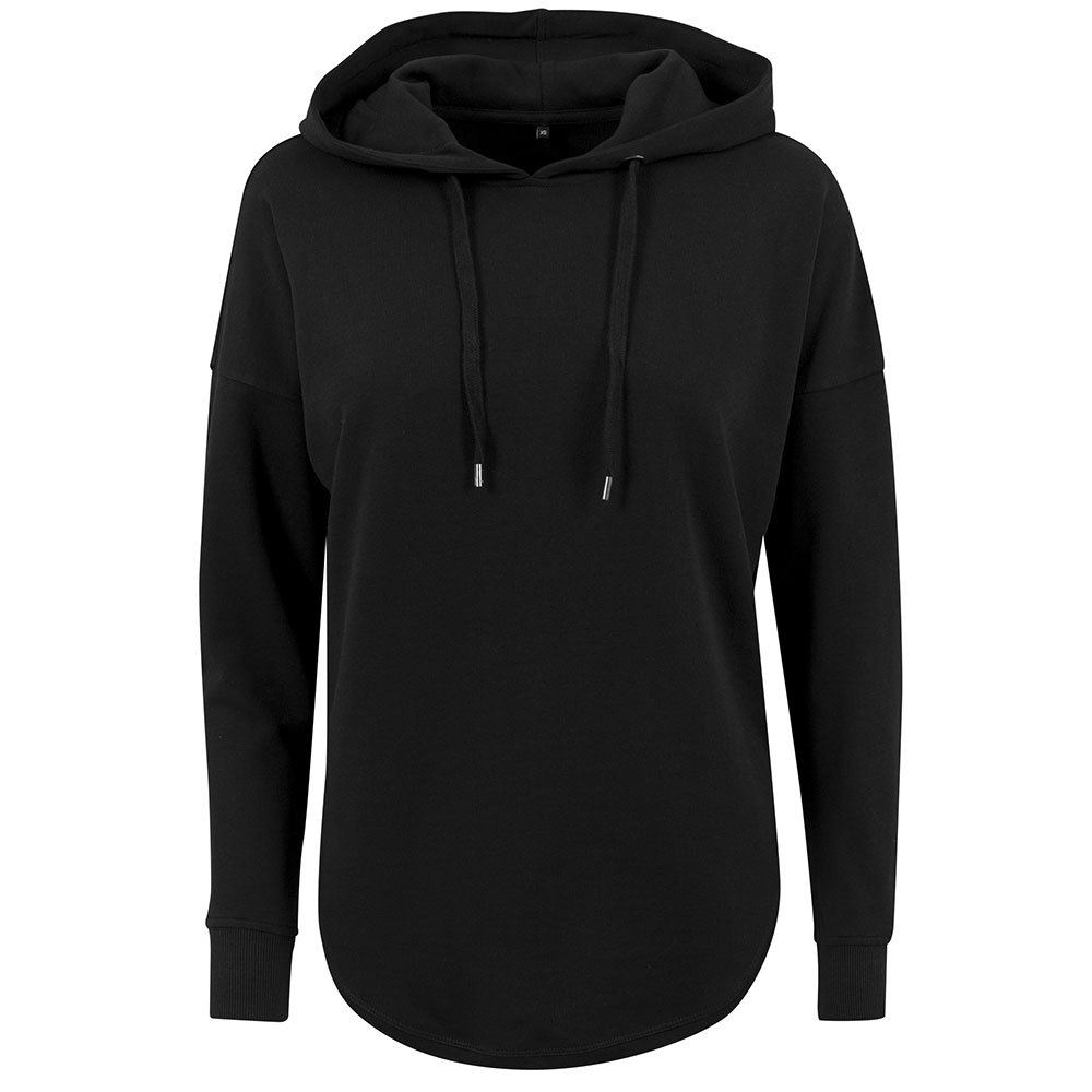 build your brand oversized hoodie noir s femme