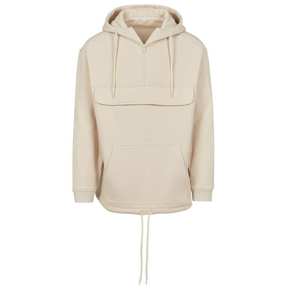 build your brand sweat pull over hoodie beige l homme