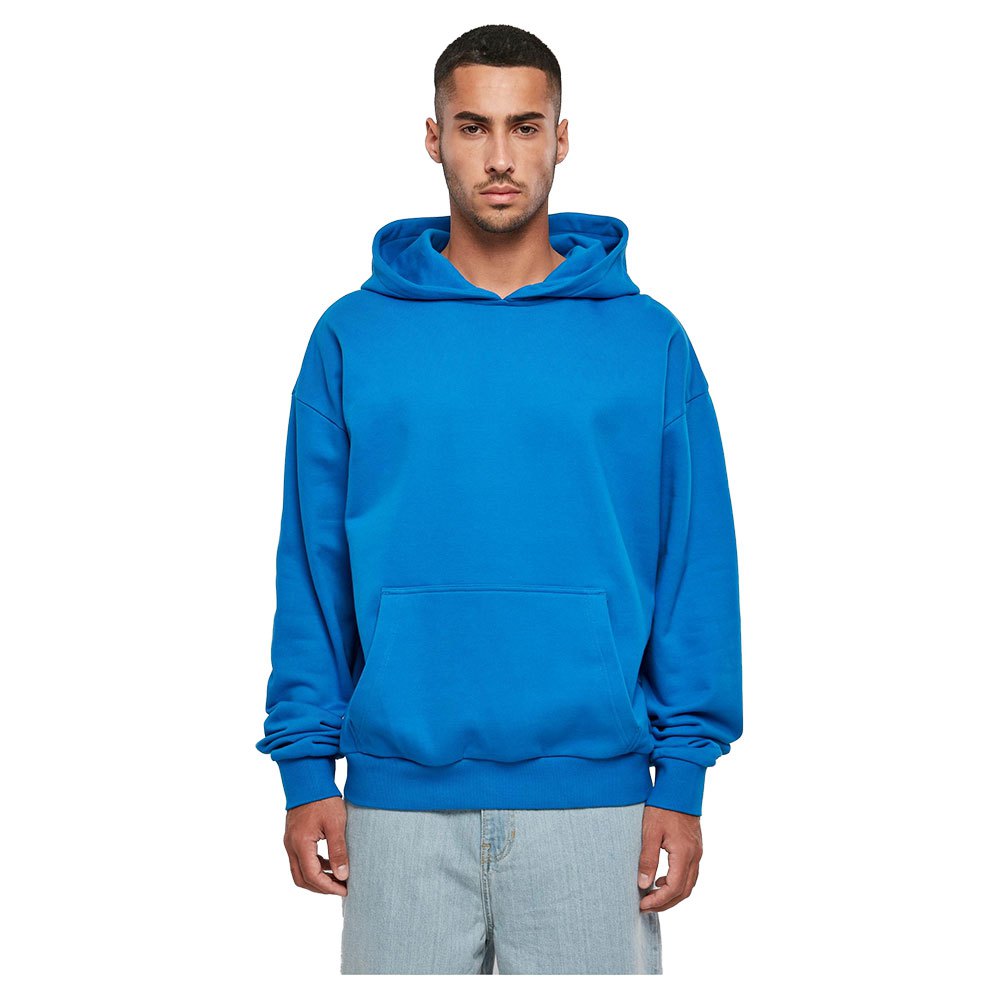 build your brand ultra heavy cotton box hoodie bleu 4xl homme