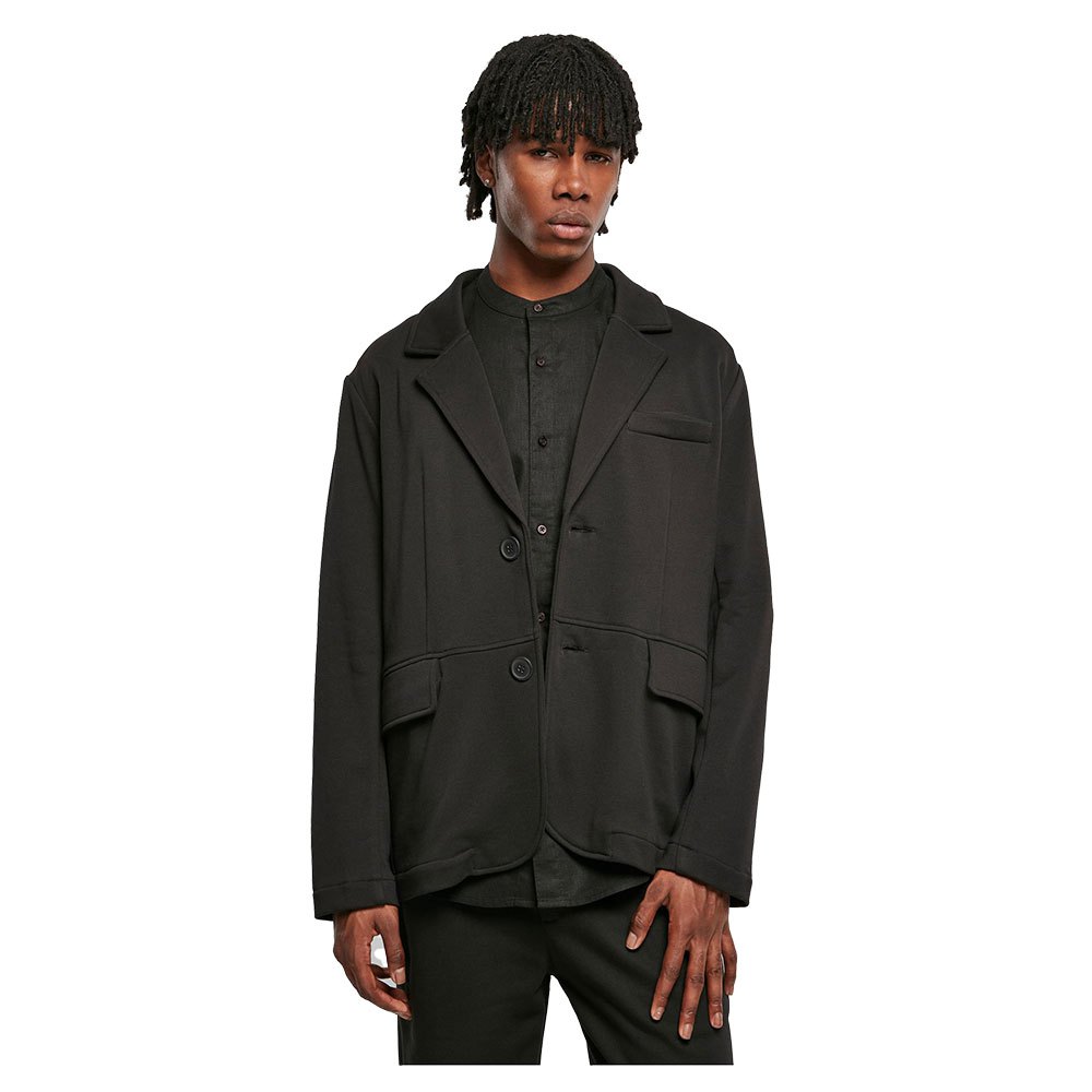 urban classics terry blazer jacket noir 5xl homme