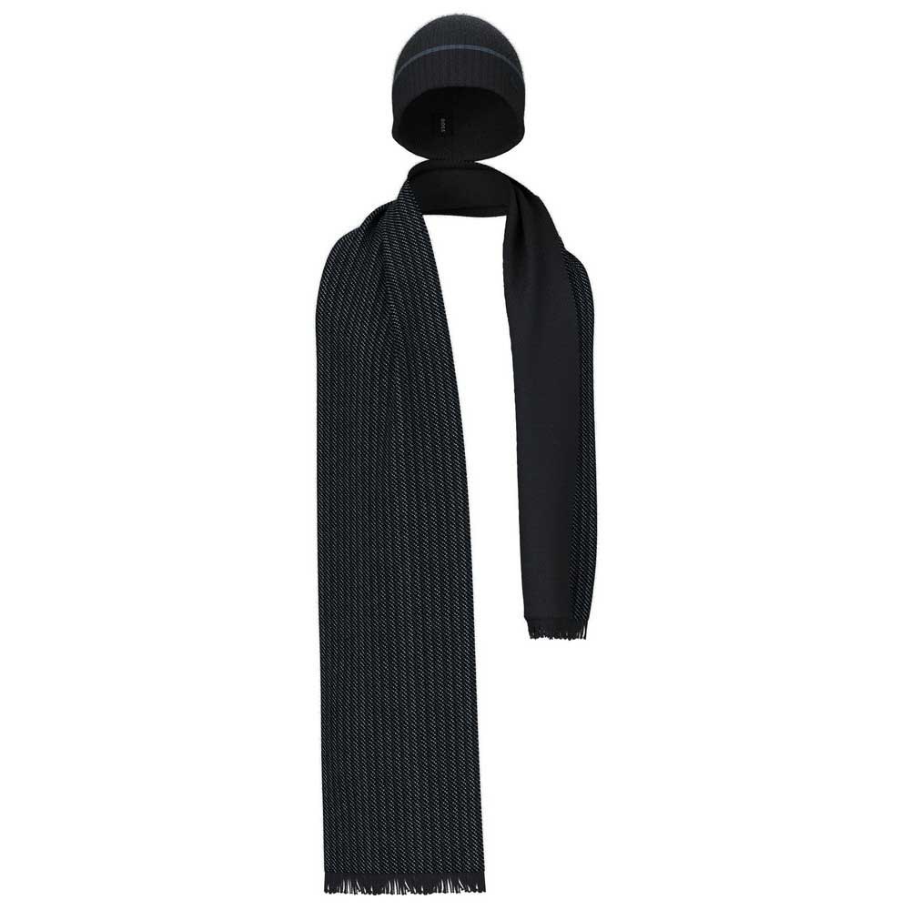 boss ombra set 10250865 scarf noir  homme