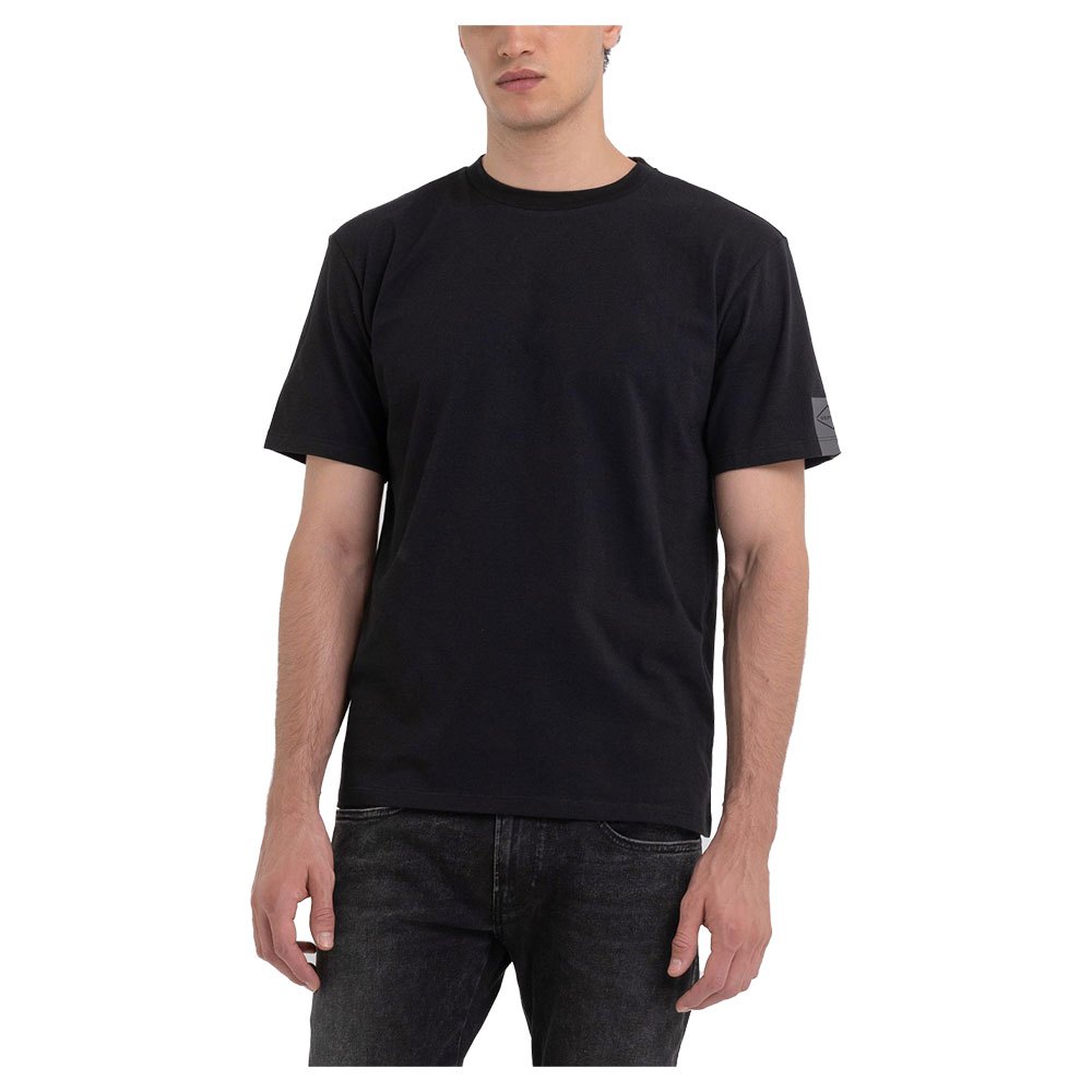 replay m6641 .000.2660 short sleeve t-shirt noir xl homme
