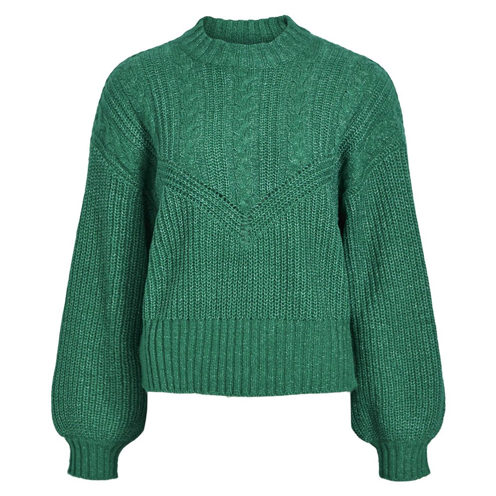 object nova stella cable sweater vert l femme