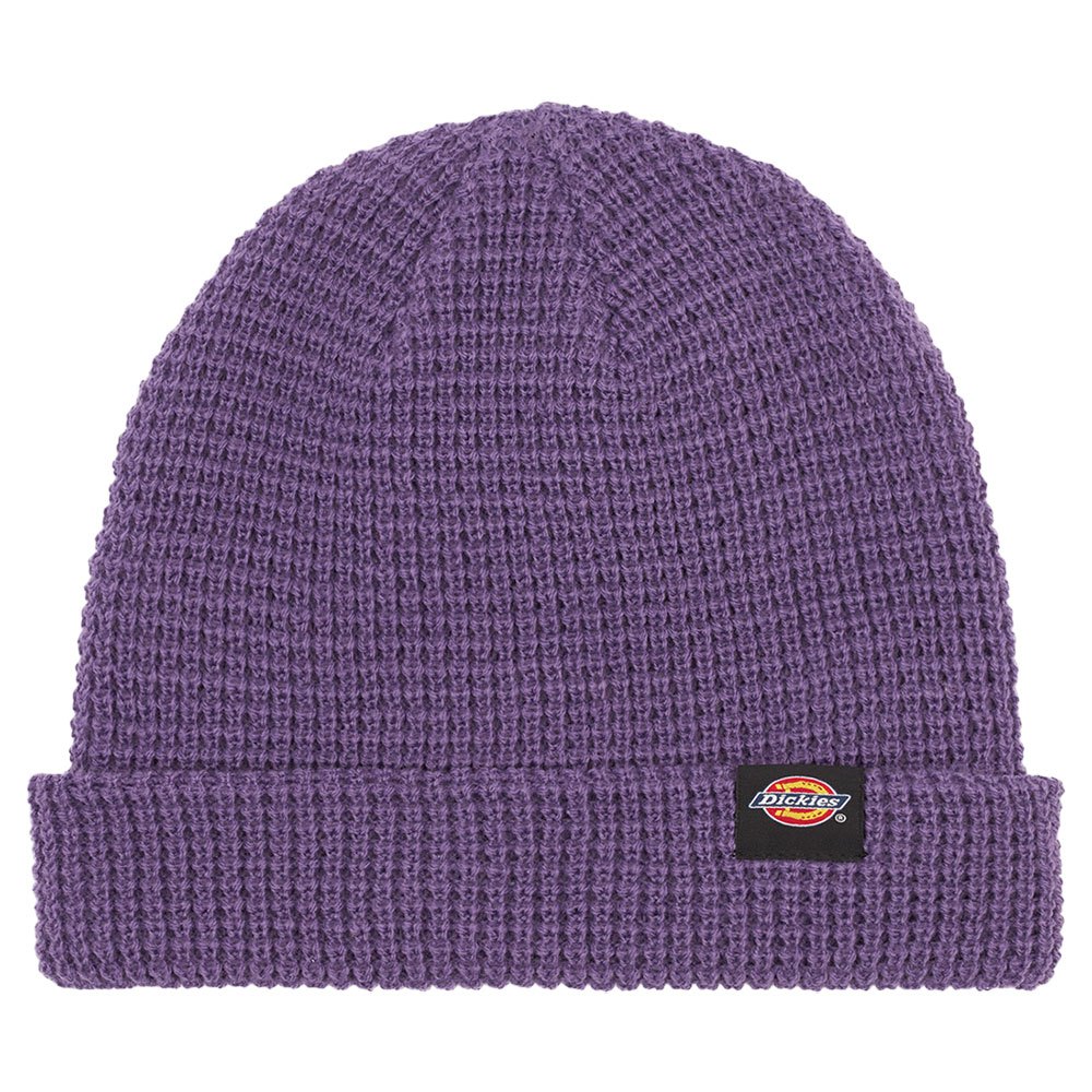dickies woodworth waffle beanie violet  homme