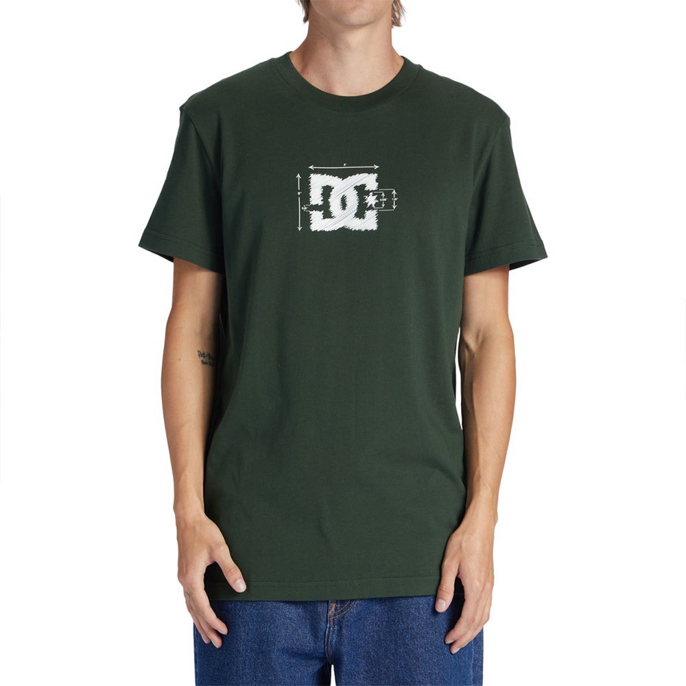 dc shoes blueprint short sleeve t-shirt vert xl homme