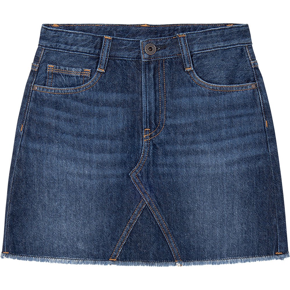 pepe jeans kourtney skirt bleu 10 years fille