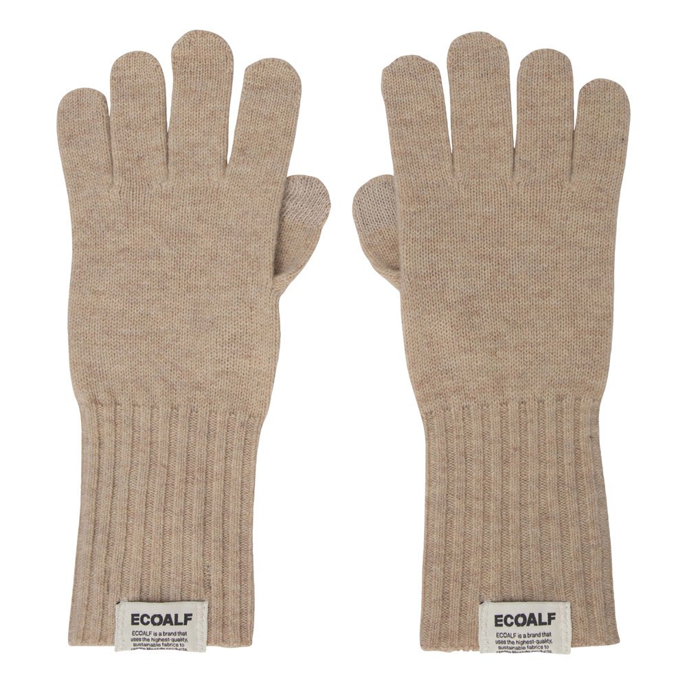 ecoalf astridalf gloves beige s-m homme