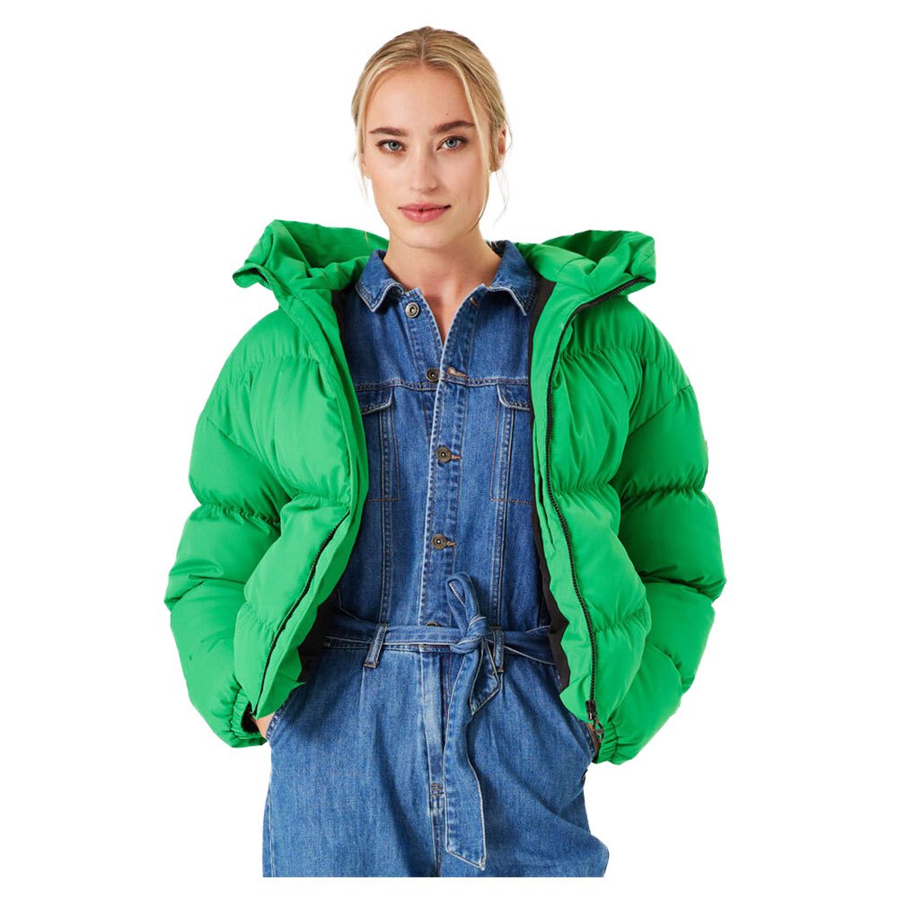 garcia gj300901 puffer jacket vert xs femme