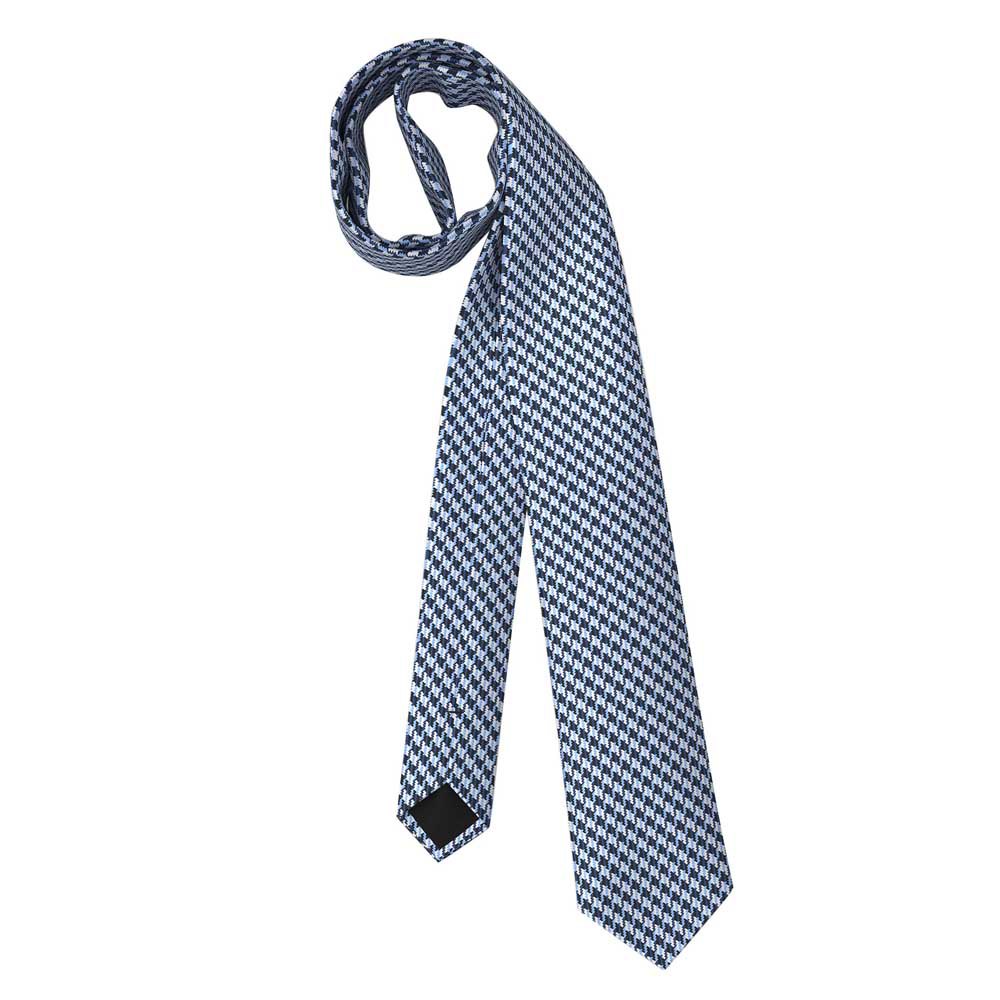 boss 10251214 7.5 cm tie bleu  homme
