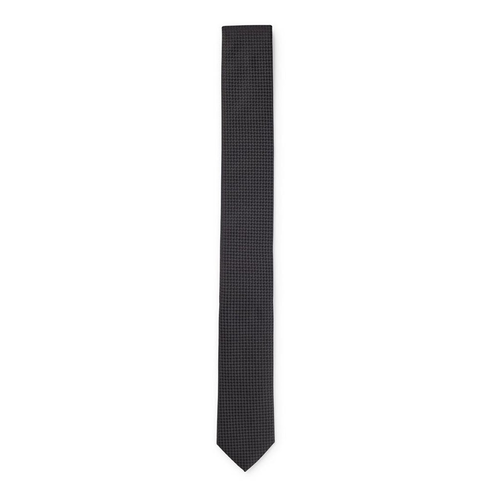 hugo 10251129 6 cm tie noir  homme