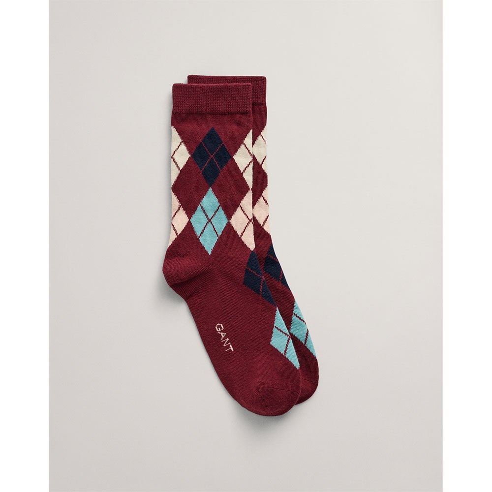 gant argyle socks rouge eu 39-41 femme