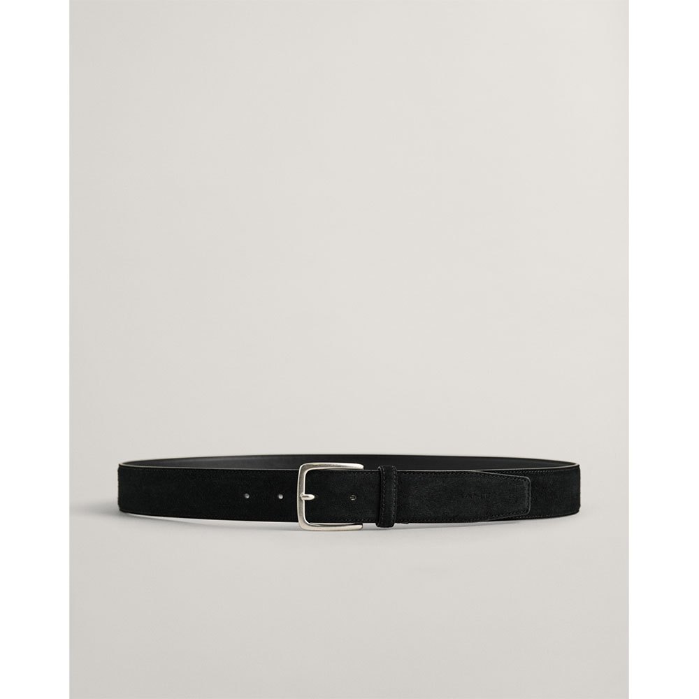 gant classic suede belt noir 105 cm homme