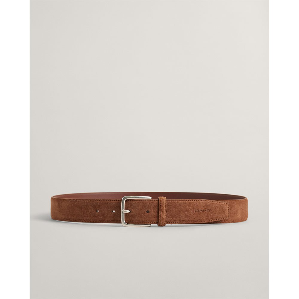 gant classic suede belt marron 105 cm homme