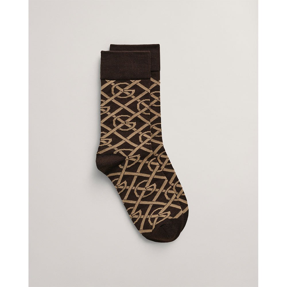 gant pattern socks marron eu 39-41 femme