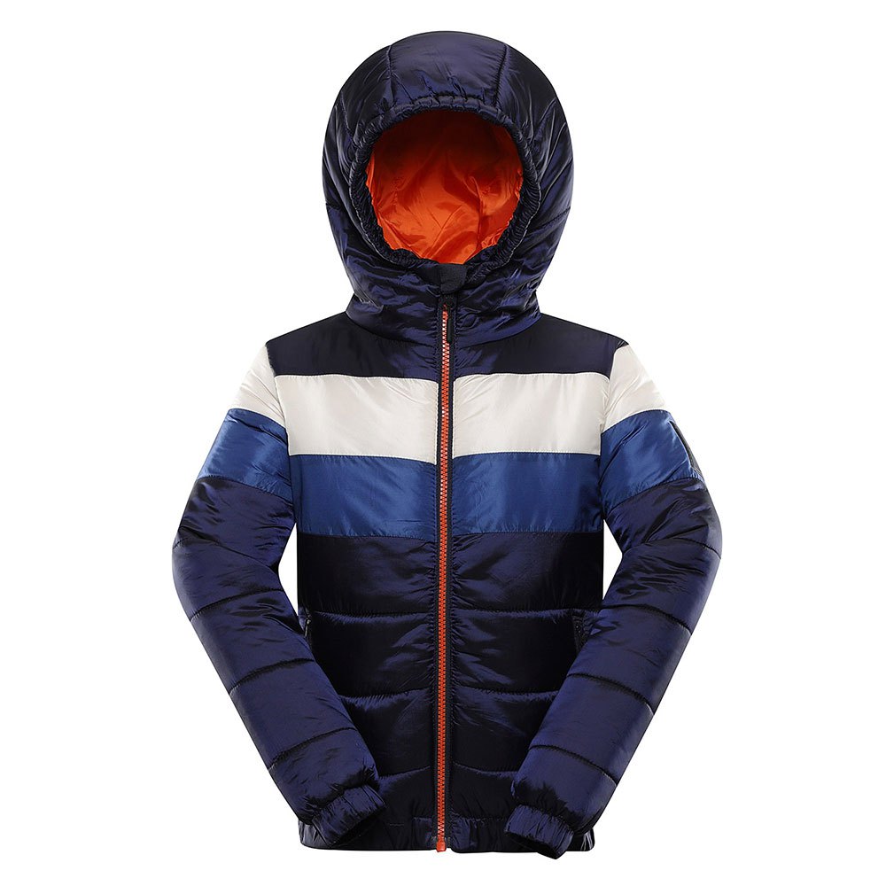 alpine pro kisho hood jacket bleu 152-158 cm garçon
