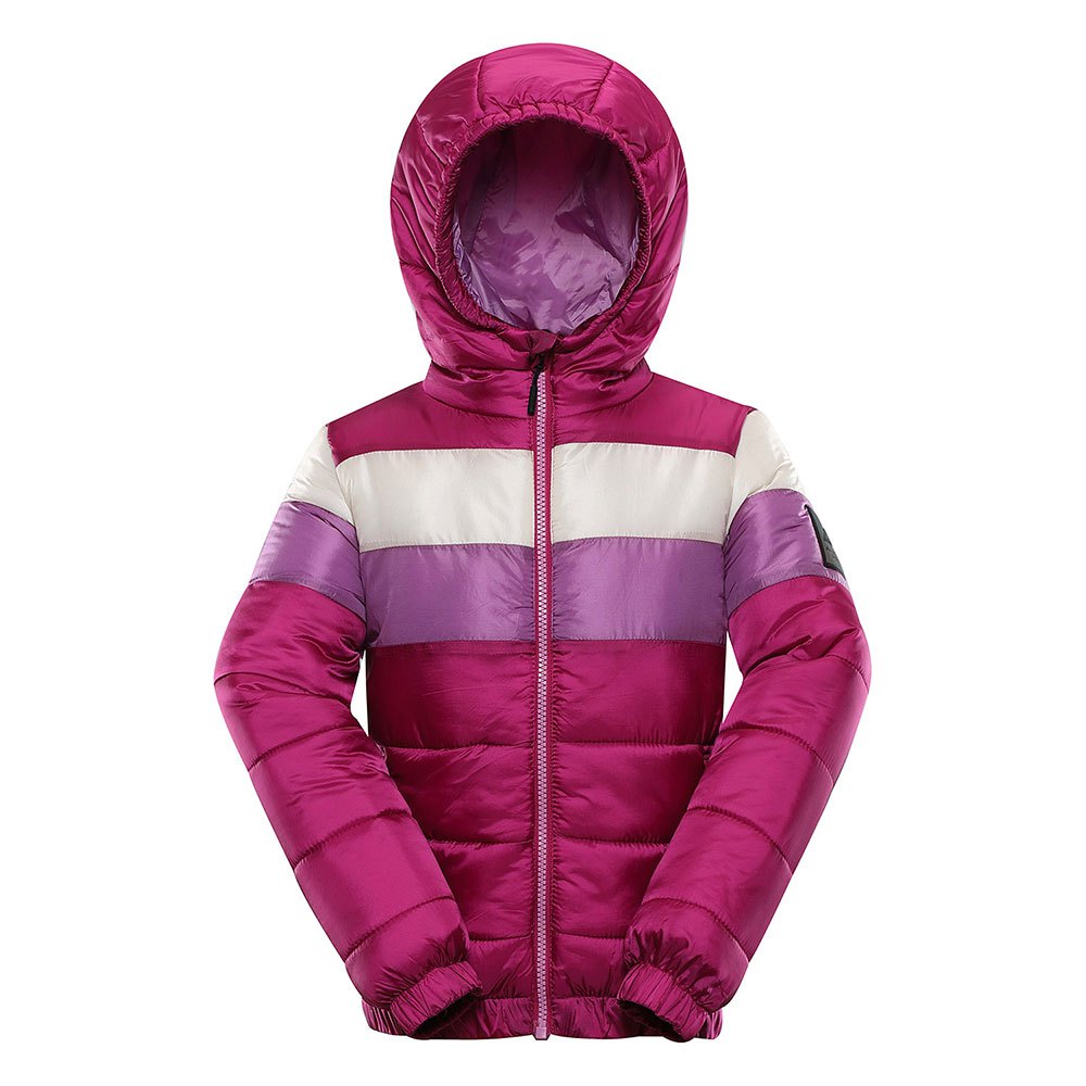 alpine pro kisho hood jacket rose 140-146 cm garçon