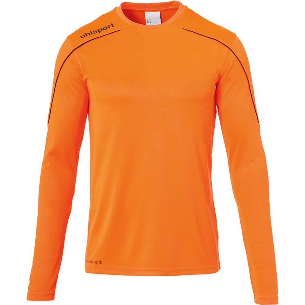 uhlsport stream 22 long sleeve t-shirt orange 152 cm garçon