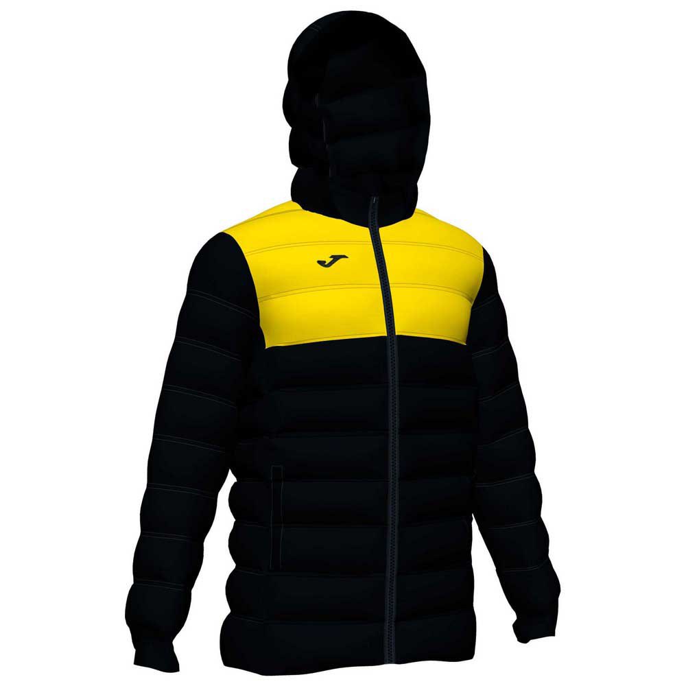 joma urban ii jacket jaune,noir 11-12 years garçon