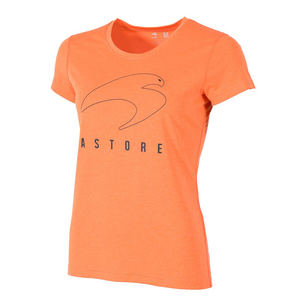 astore strong short sleeve t-shirt orange m femme