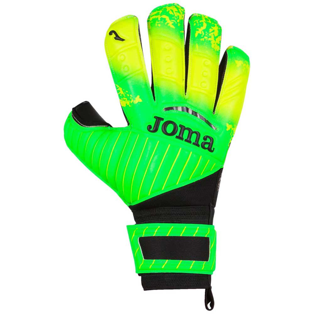 joma brave goalkeeper gloves jaune 11