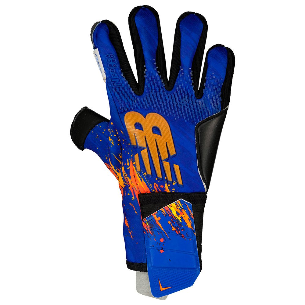 new balance nforca pro goalkeeper gloves bleu 10
