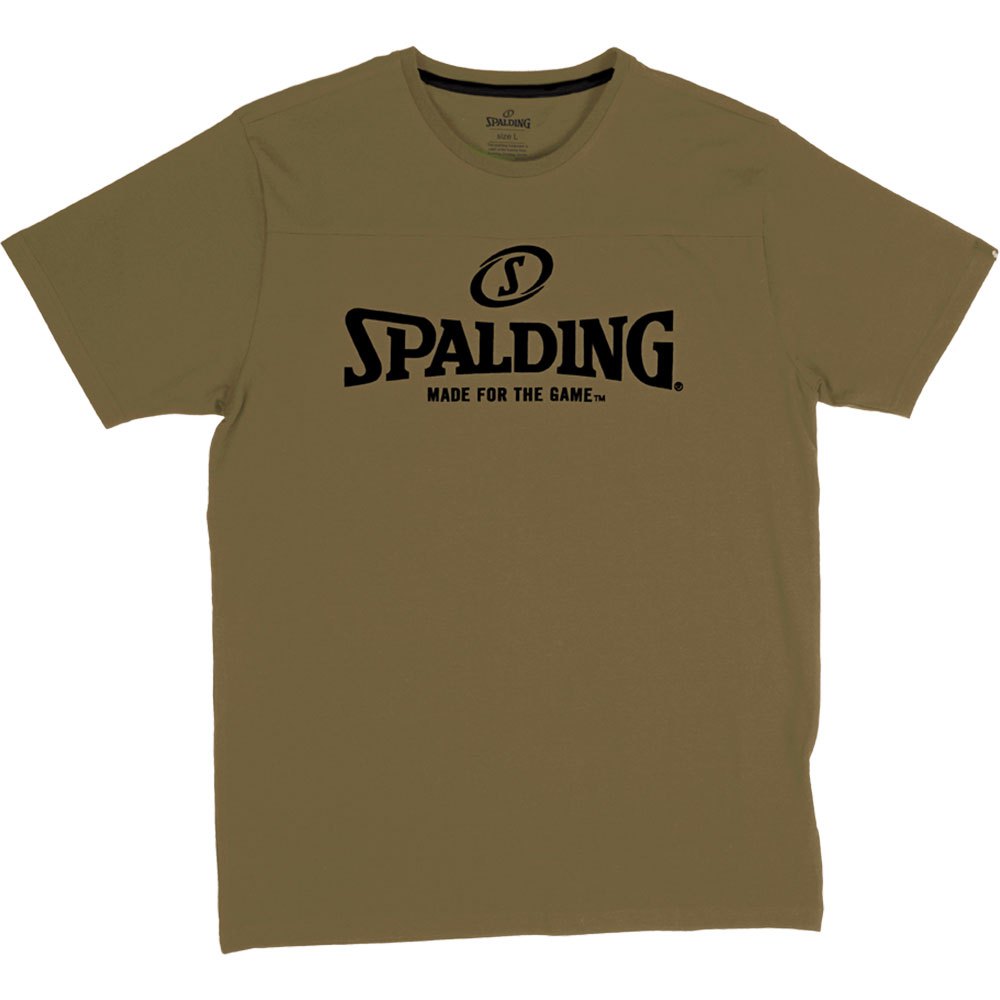 spalding essential logo short sleeve t-shirt vert 128 cm garçon