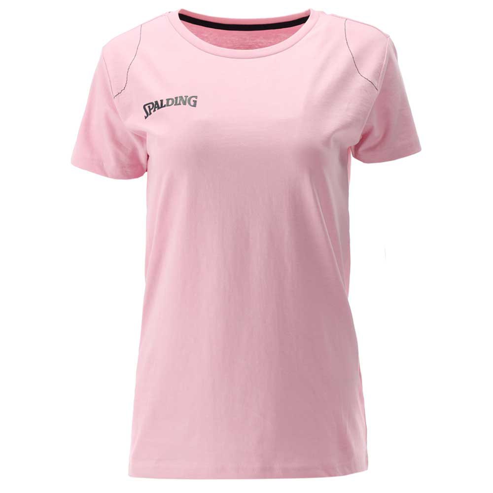 spalding essential short sleeve t-shirt rose 2xl femme