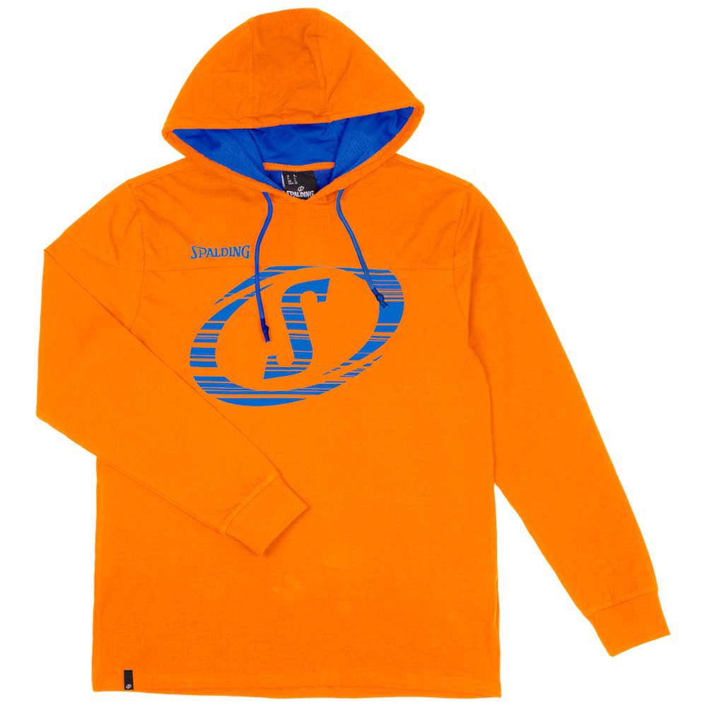 spalding fast hoodie orange 152 cm garçon