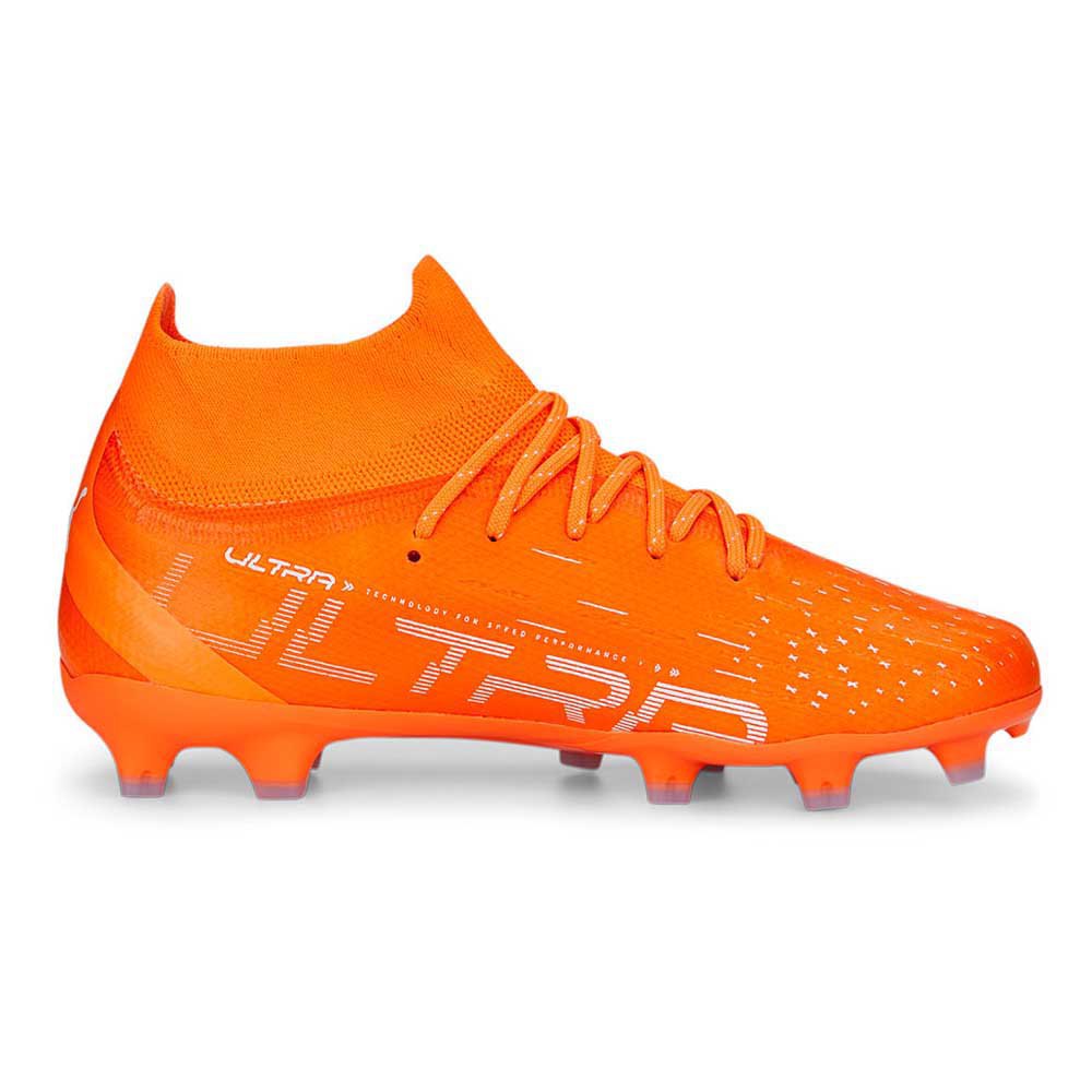 puma ultra pro fg/ag kids football boots orange eu 29