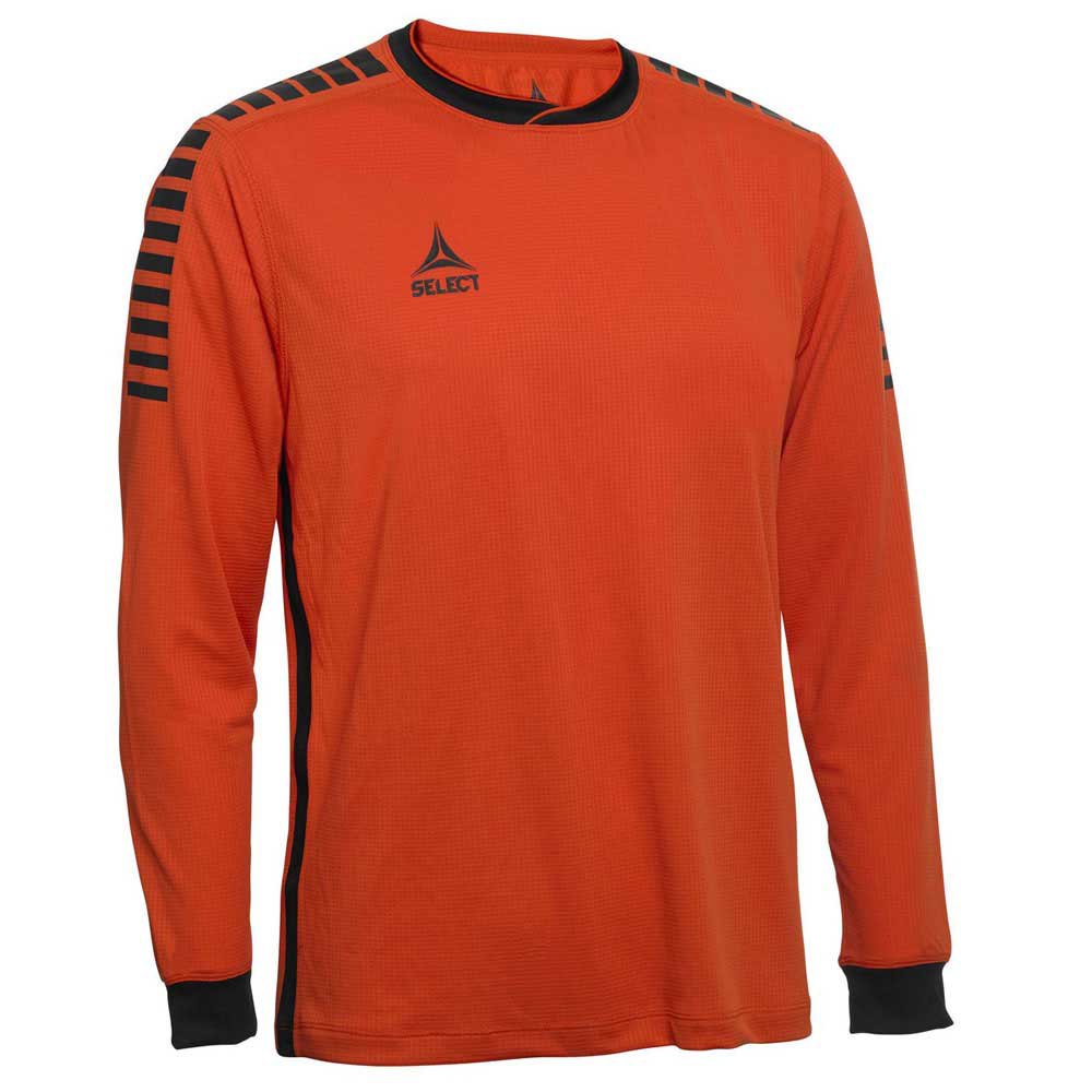 select goalkeeper monaco long sleeve t-shirt orange 6-8 years garçon