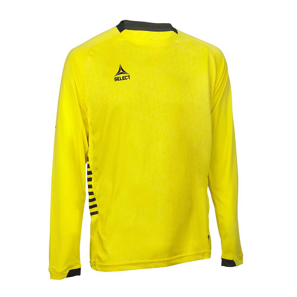 select player spain long sleeve t-shirt jaune 3xl homme