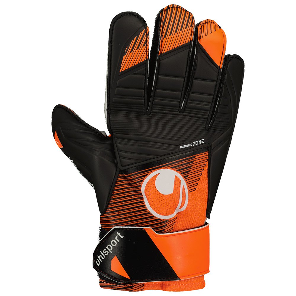 uhlsport starter resist+ goalkeeper gloves orange 4