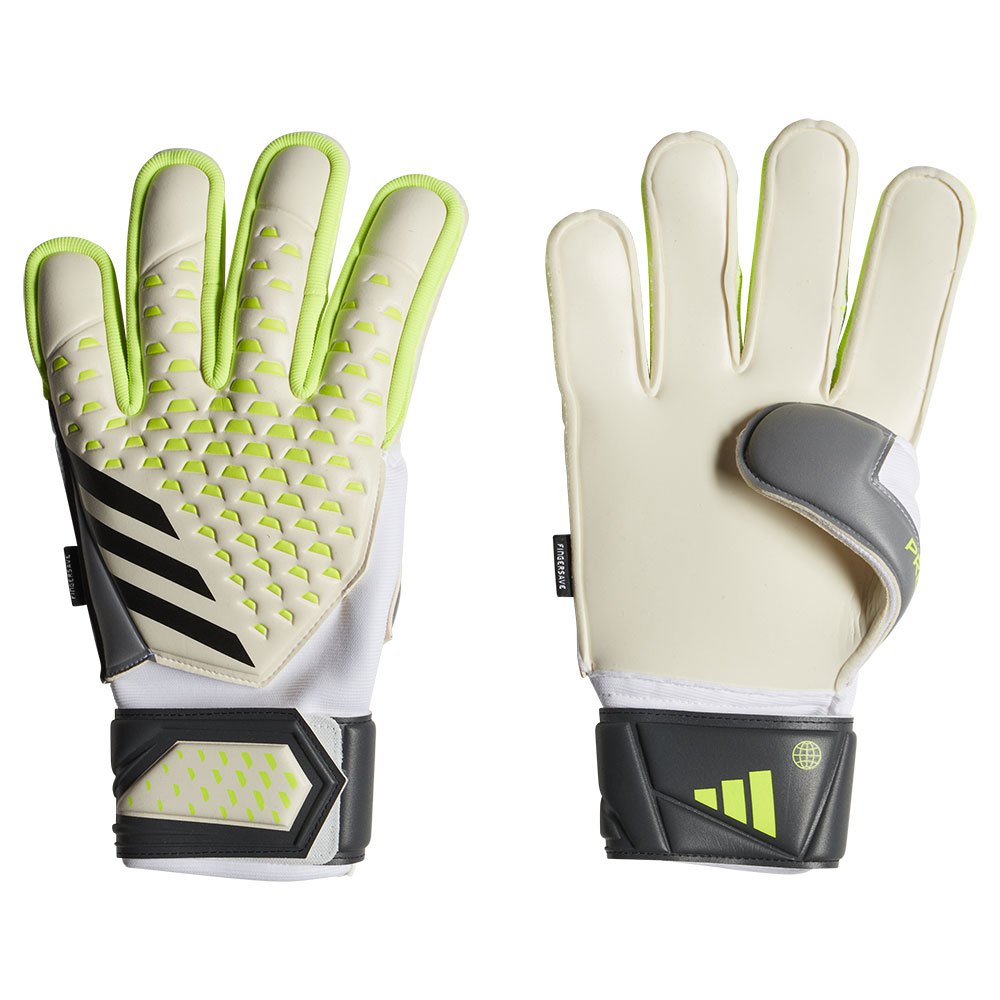 adidas predator match fingersave goalkeeper gloves jaune 8.5