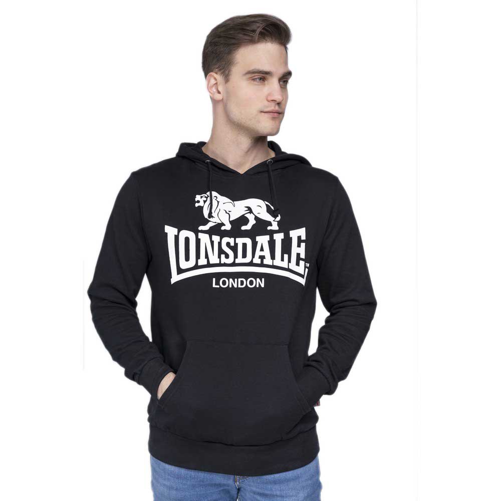 lonsdale go sport 2 hoodie noir 2xl homme