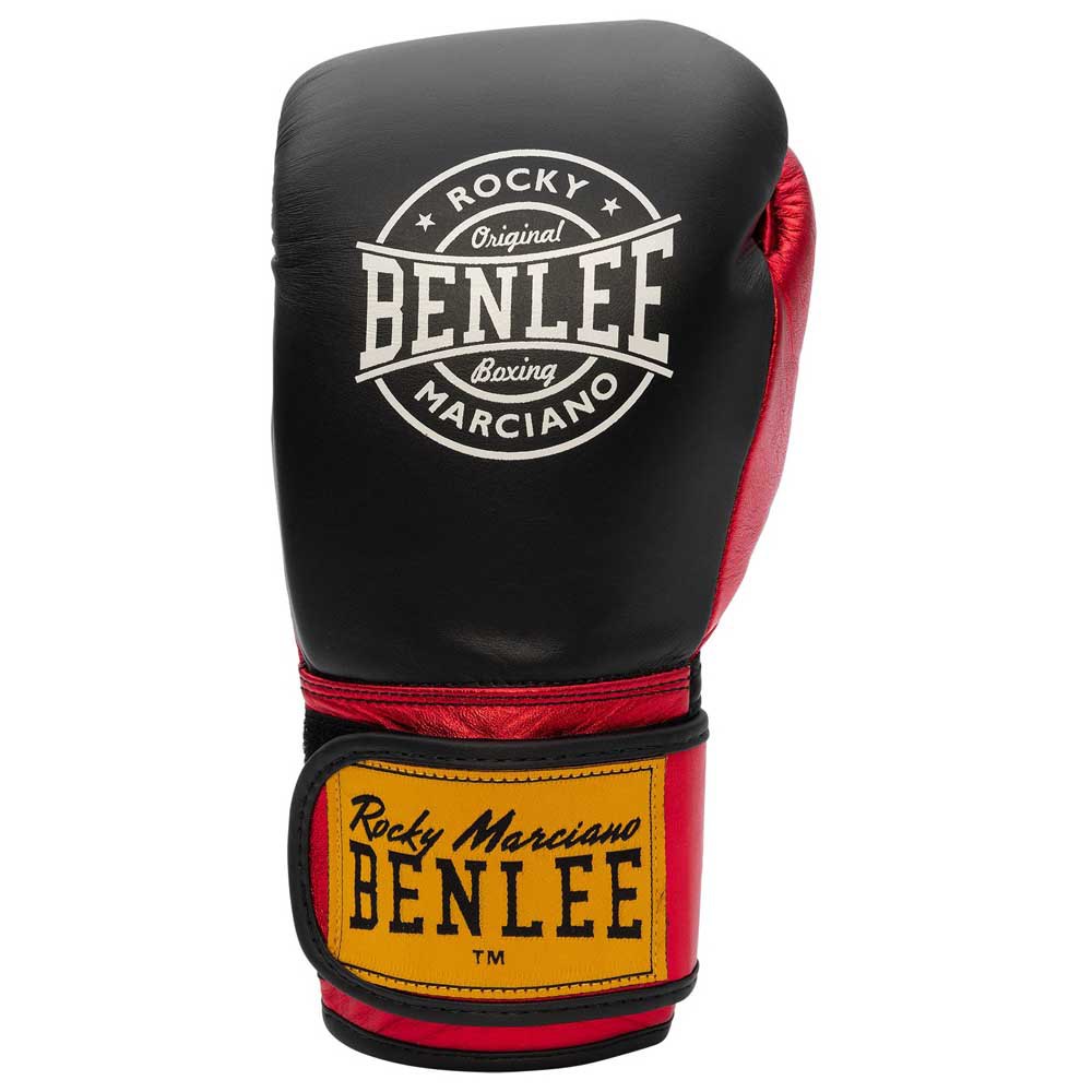 benlee metalshire leather boxing gloves noir 14 oz