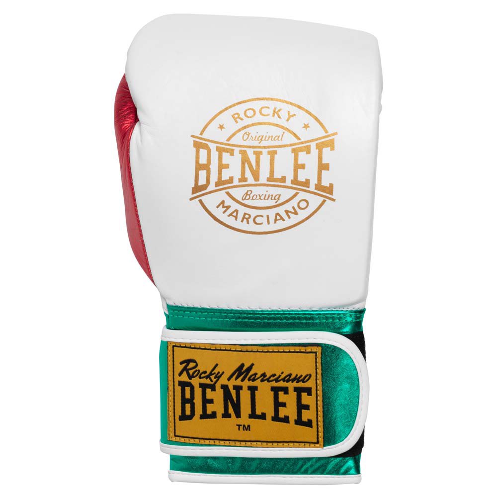 benlee leather boxing gloves blanc 12 oz