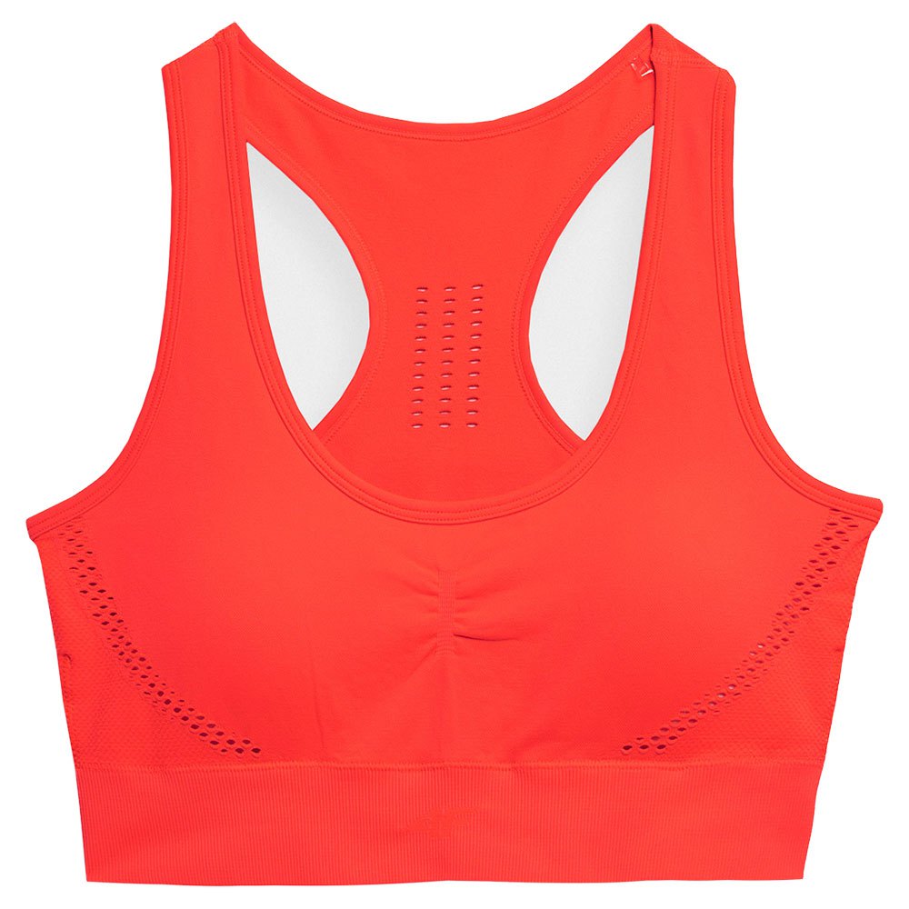 4f f037 sports top rouge xs-s femme