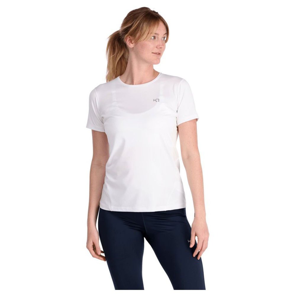 kari traa nora 2.0 short sleeve t-shirt blanc s femme