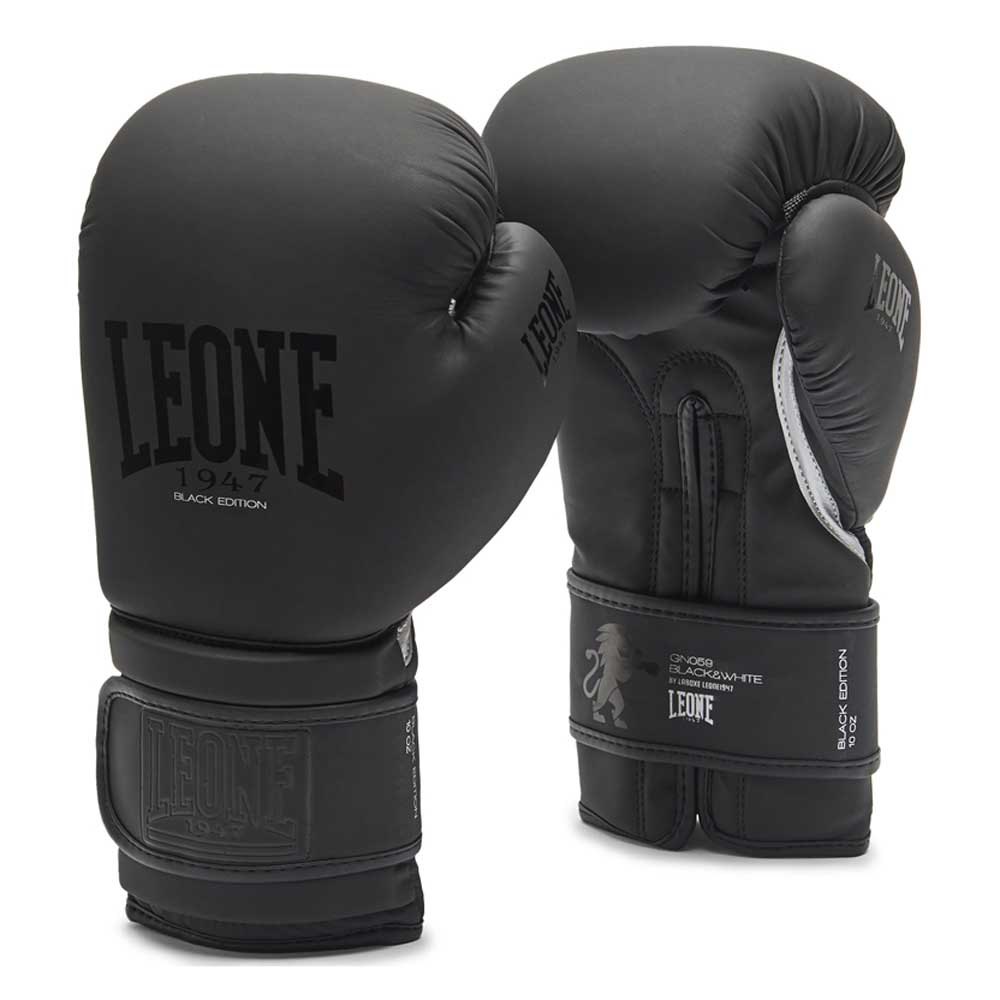leone1947 black edition combat gloves refurbished noir 14 oz