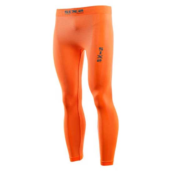 sixs carbon leggings orange s homme