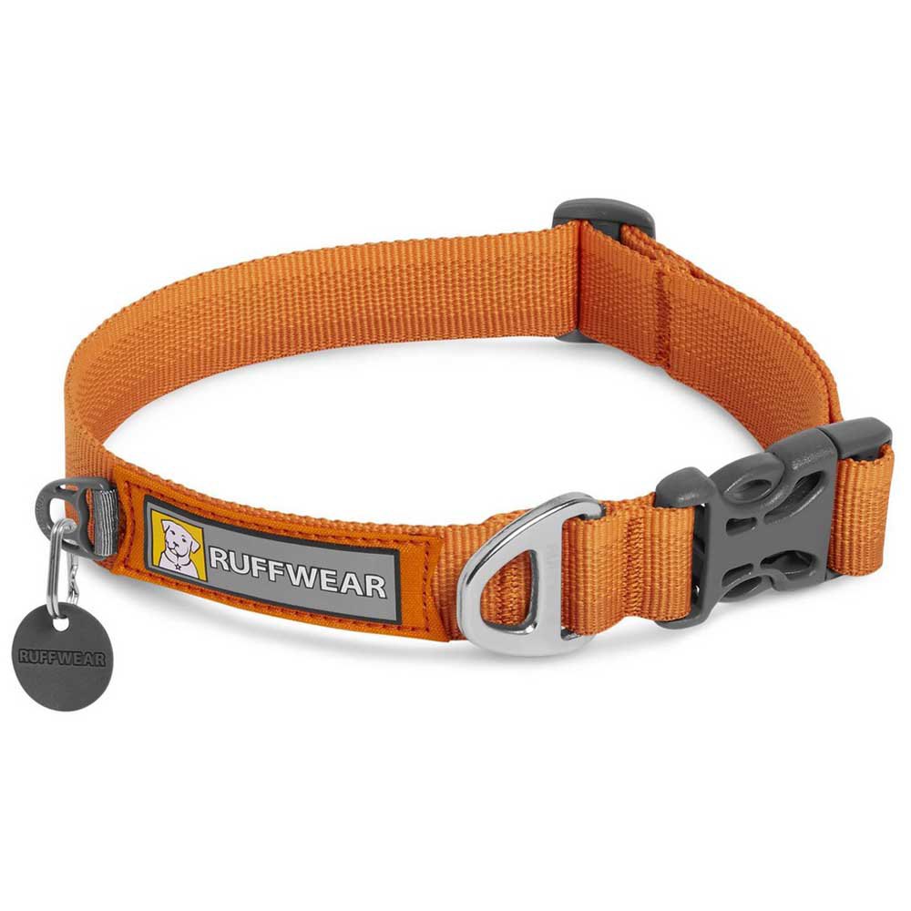 ruffwear front range dog collar orange 36-51 cm