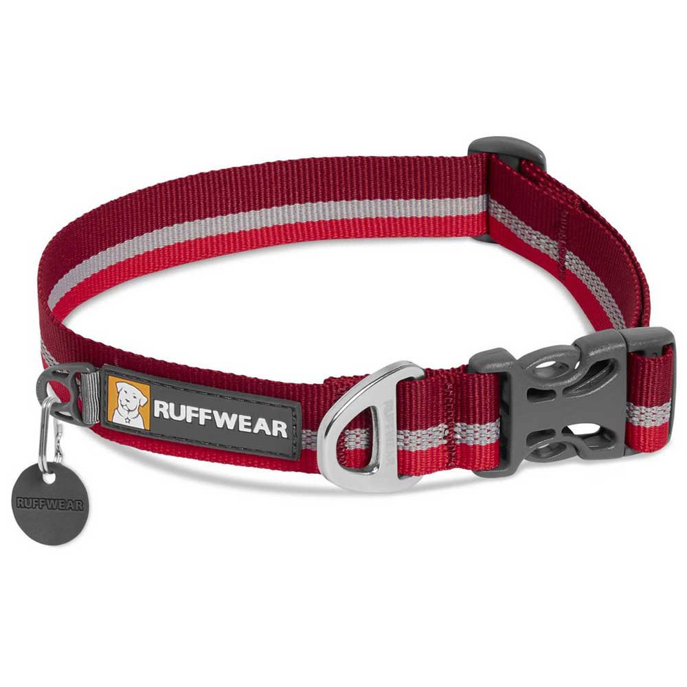 ruffwear crag dog collar rouge 36-51 cm