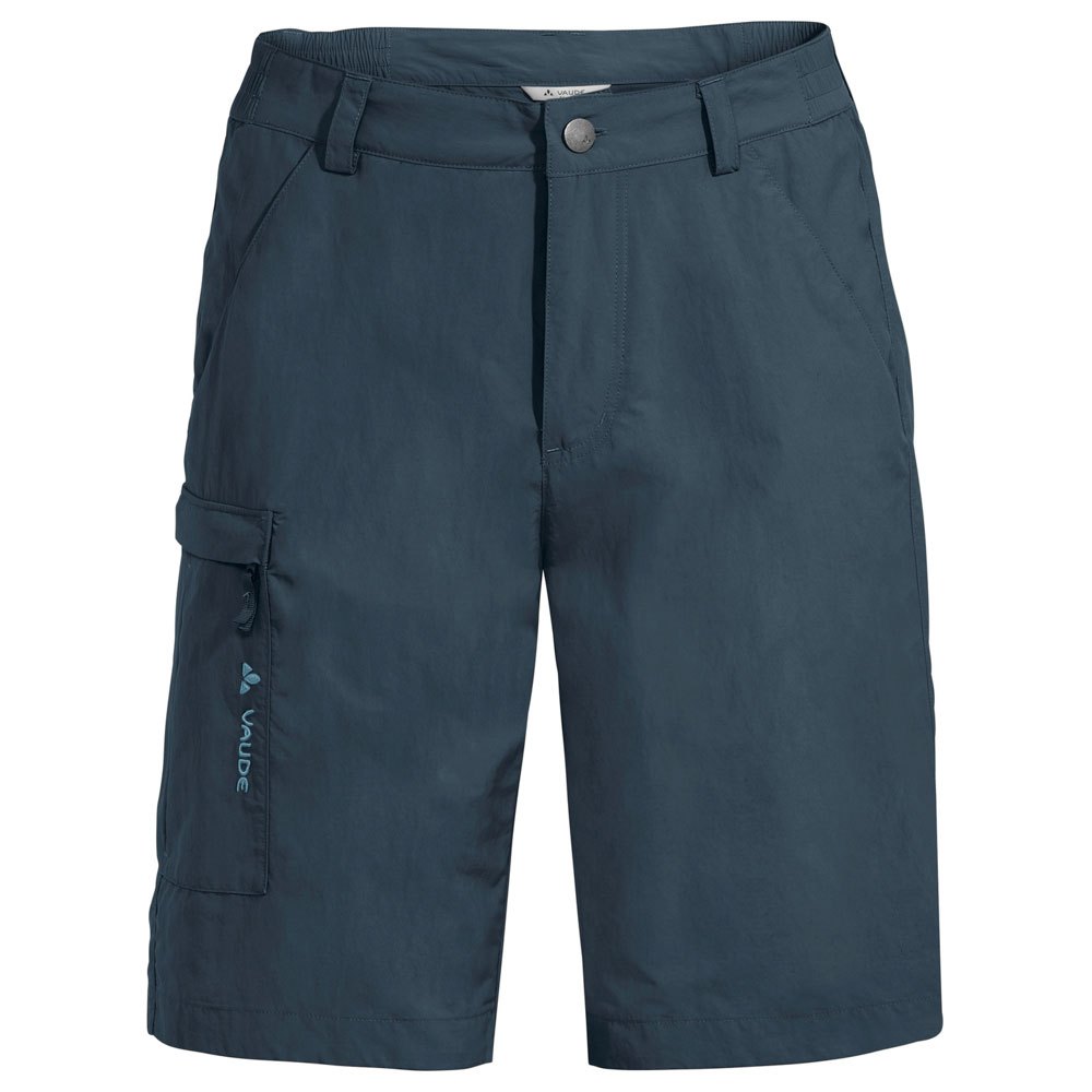 vaude farley v shorts bleu 48 homme