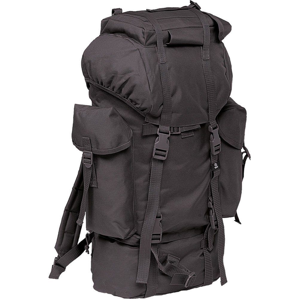 brandit nylon 65l backpack noir