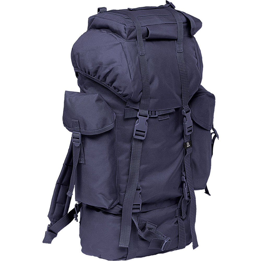 brandit nylon 65l backpack bleu