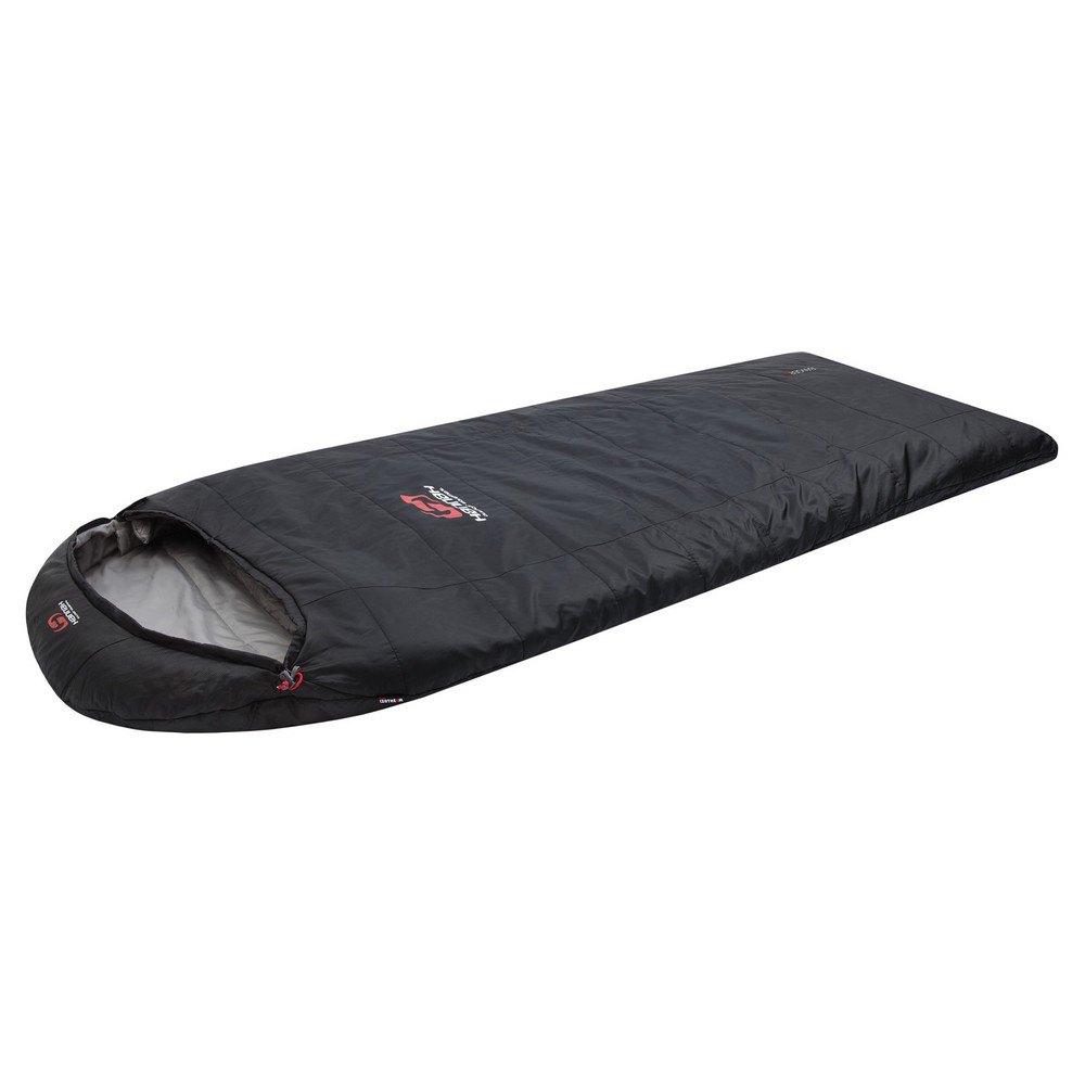 hannah ranger 200 8 °c sleeping bag noir regular / right zipper