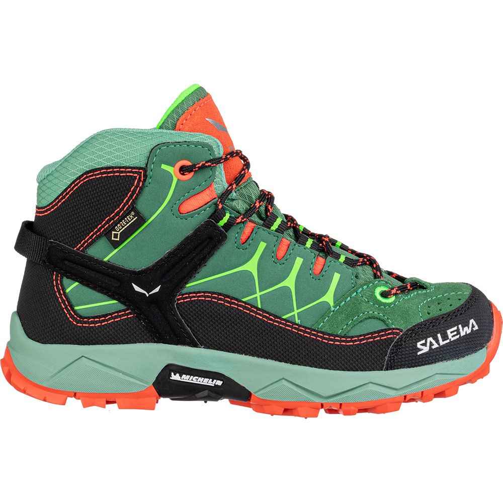 salewa alp trainer mid goretex hiking boots vert eu 32